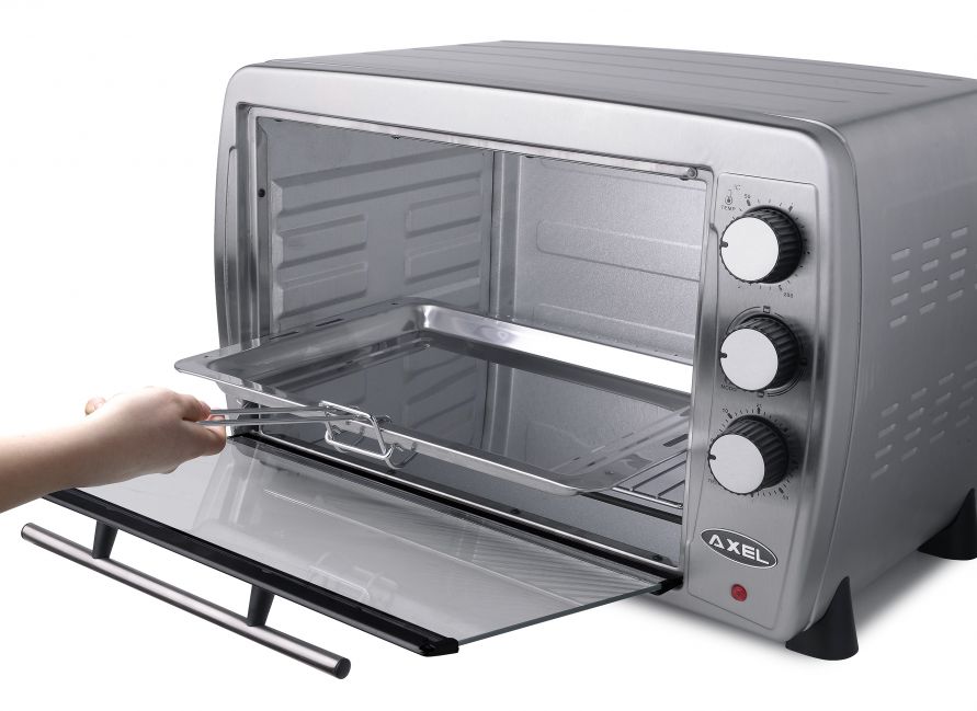 Horno eléctrico de 45 litros en acero inoxidable AX-HC45